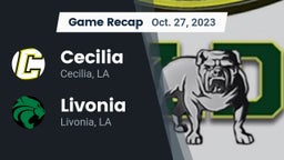 Recap: Cecilia  vs. Livonia  2023