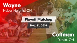 Matchup: Wayne  vs. Coffman  2016