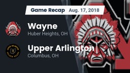 Recap: Wayne  vs. Upper Arlington  2018