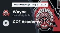 Recap: Wayne  vs. COF Academy 2018