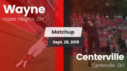 Matchup: Wayne  vs. Centerville 2018