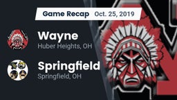 Recap: Wayne  vs. Springfield  2019