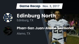 Recap: Edinburg North  vs. Pharr-San Juan-Alamo Memorial  2017