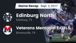 Recap: Edinburg North  vs. Veterans Memorial E.C.H.S. 2017