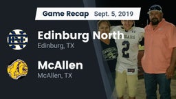 Recap: Edinburg North  vs. McAllen  2019
