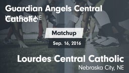 Matchup: Guardian Angels vs. Lourdes Central Catholic  2016