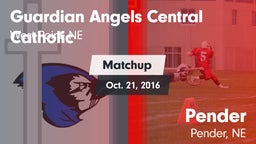 Matchup: Guardian Angels vs. Pender  2016