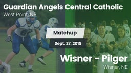 Matchup: Guardian Angels vs. Wisner - Pilger  2019