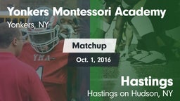 Matchup: Yonkers Montessori A vs. Hastings  2016