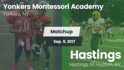 Matchup: Yonkers Montessori A vs. Hastings  2017