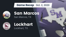 Recap: San Marcos  vs. Lockhart  2020