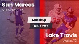 Matchup: San Marcos High vs. Lake Travis  2020