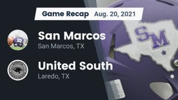 Recap: San Marcos  vs. United South  2021