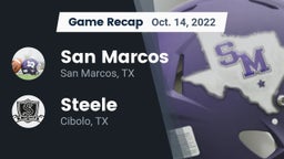 Recap: San Marcos  vs. Steele  2022