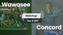 Matchup: Wawasee  vs. Concord  2017