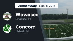 Recap: Wawasee  vs. Concord  2017