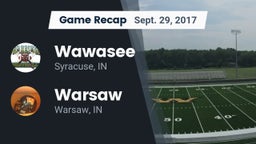 Recap: Wawasee  vs. Warsaw  2017