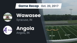 Recap: Wawasee  vs. Angola  2017