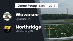Recap: Wawasee  vs. Northridge  2017