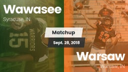 Matchup: Wawasee  vs. Warsaw  2018