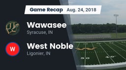 Recap: Wawasee  vs. West Noble  2018