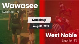 Matchup: Wawasee  vs. West Noble  2019