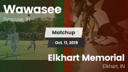 Matchup: Wawasee  vs. Elkhart Memorial  2019