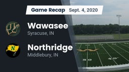 Recap: Wawasee  vs. Northridge  2020