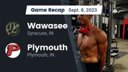 Recap: Wawasee  vs. Plymouth  2023