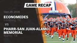 Recap: Economedes  vs. Pharr-San Juan-Alamo Memorial  2016