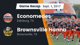 Recap: Economedes  vs. Brownsville Hanna  2017