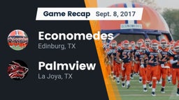 Recap: Economedes  vs. Palmview  2017