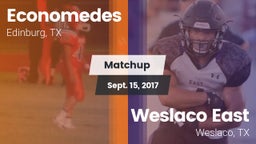 Matchup: Economedes High vs. Weslaco East  2017