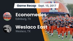 Recap: Economedes  vs. Weslaco East  2017