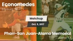 Matchup: Economedes High vs. Pharr-San Juan-Alamo Memorial  2017