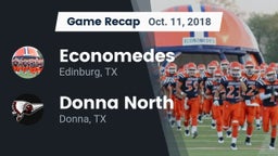Recap: Economedes  vs. Donna North  2018