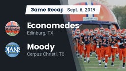 Recap: Economedes  vs. Moody  2019