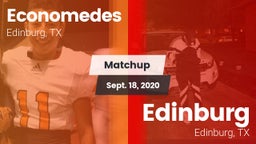 Matchup: Economedes High vs. Edinburg  2020