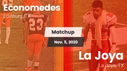Matchup: Economedes High vs. La Joya  2020