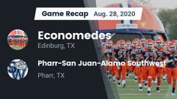 Recap: Economedes  vs. Pharr-San Juan-Alamo Southwest  2020