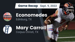 Recap: Economedes  vs. Mary Carroll  2022