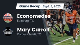 Recap: Economedes  vs. Mary Carroll  2023