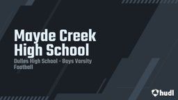 Fort Bend Dulles football highlights Mayde Creek High School
