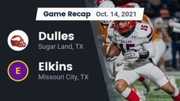 Recap: Dulles  vs. Elkins  2021