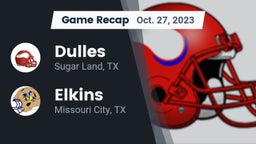 Recap: Dulles  vs. Elkins  2023
