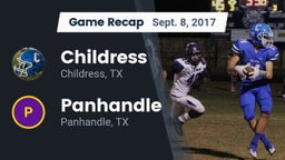 Recap: Childress  vs. Panhandle  2017