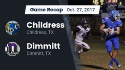 Recap: Childress  vs. Dimmitt  2017