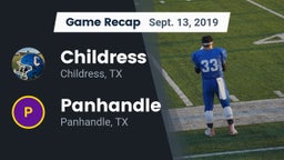 Recap: Childress  vs. Panhandle  2019