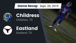 Recap: Childress  vs. Eastland  2019