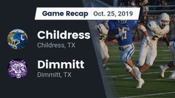 Recap: Childress  vs. Dimmitt  2019